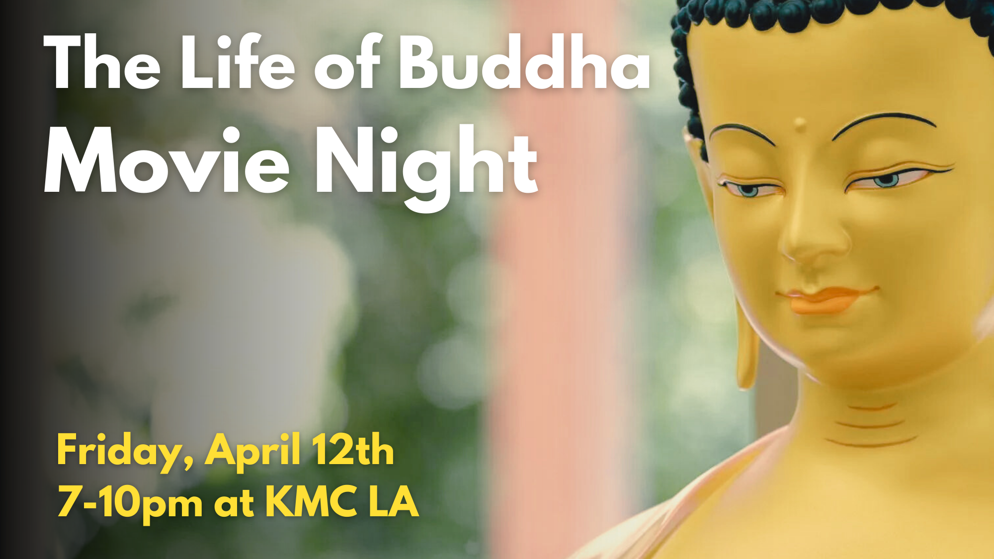 Life of Buddha Movie Night