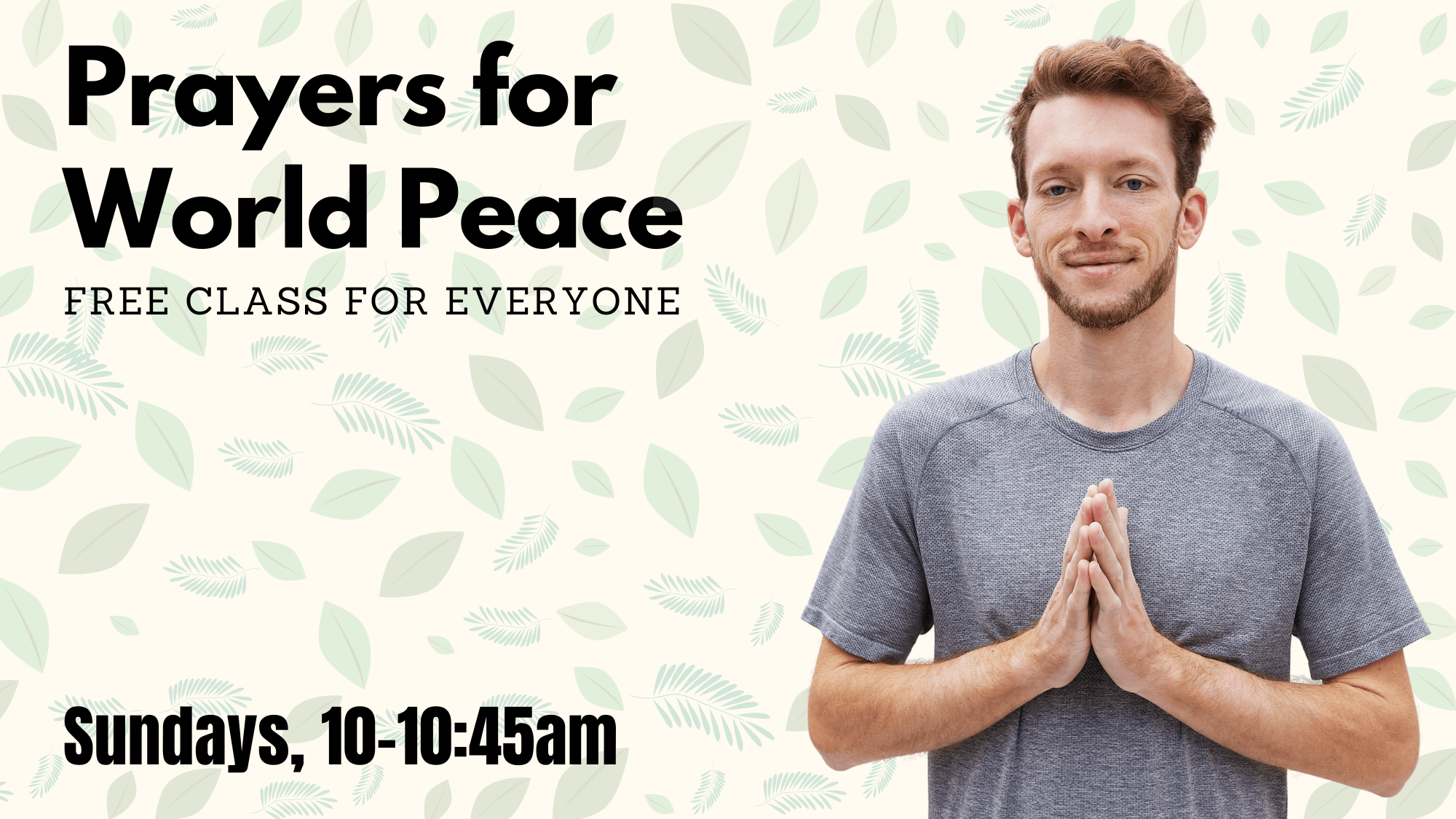 Prayers for world peace